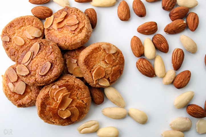 Heerlijk knapperige koekjes met een lekkere amandelsmaak.